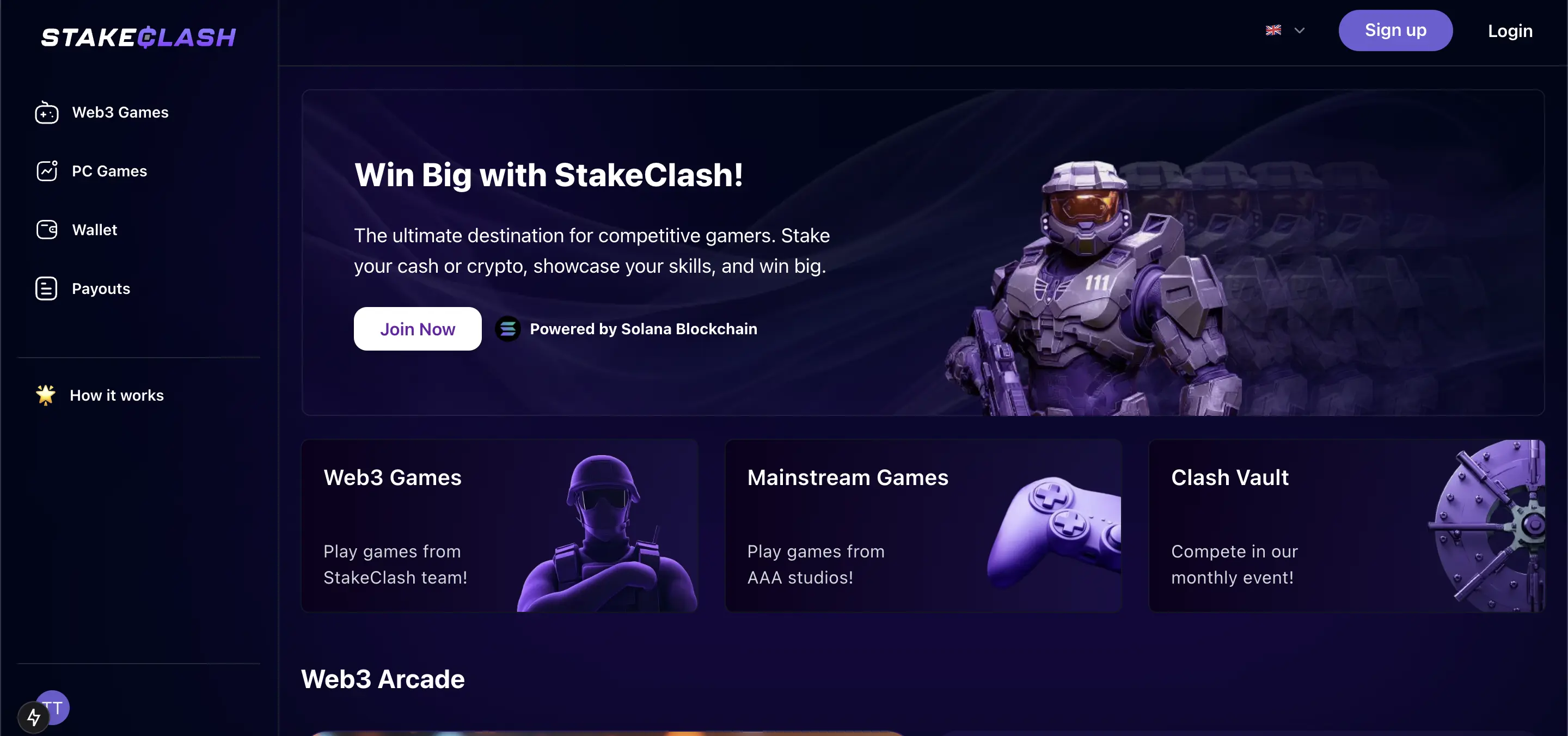 Stakeclash — Screen 2