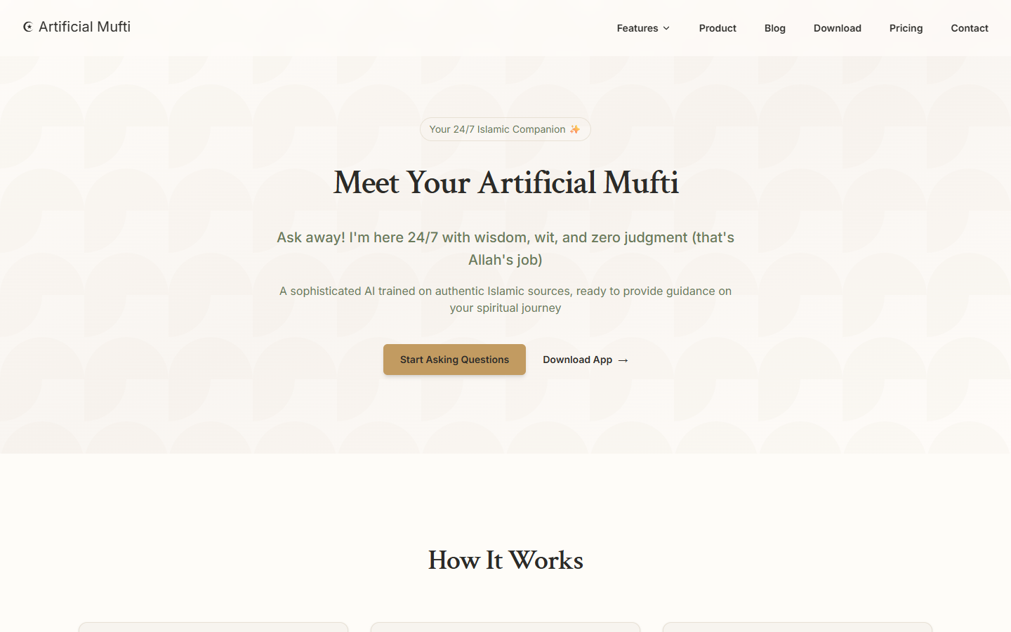 Artificial Mufti