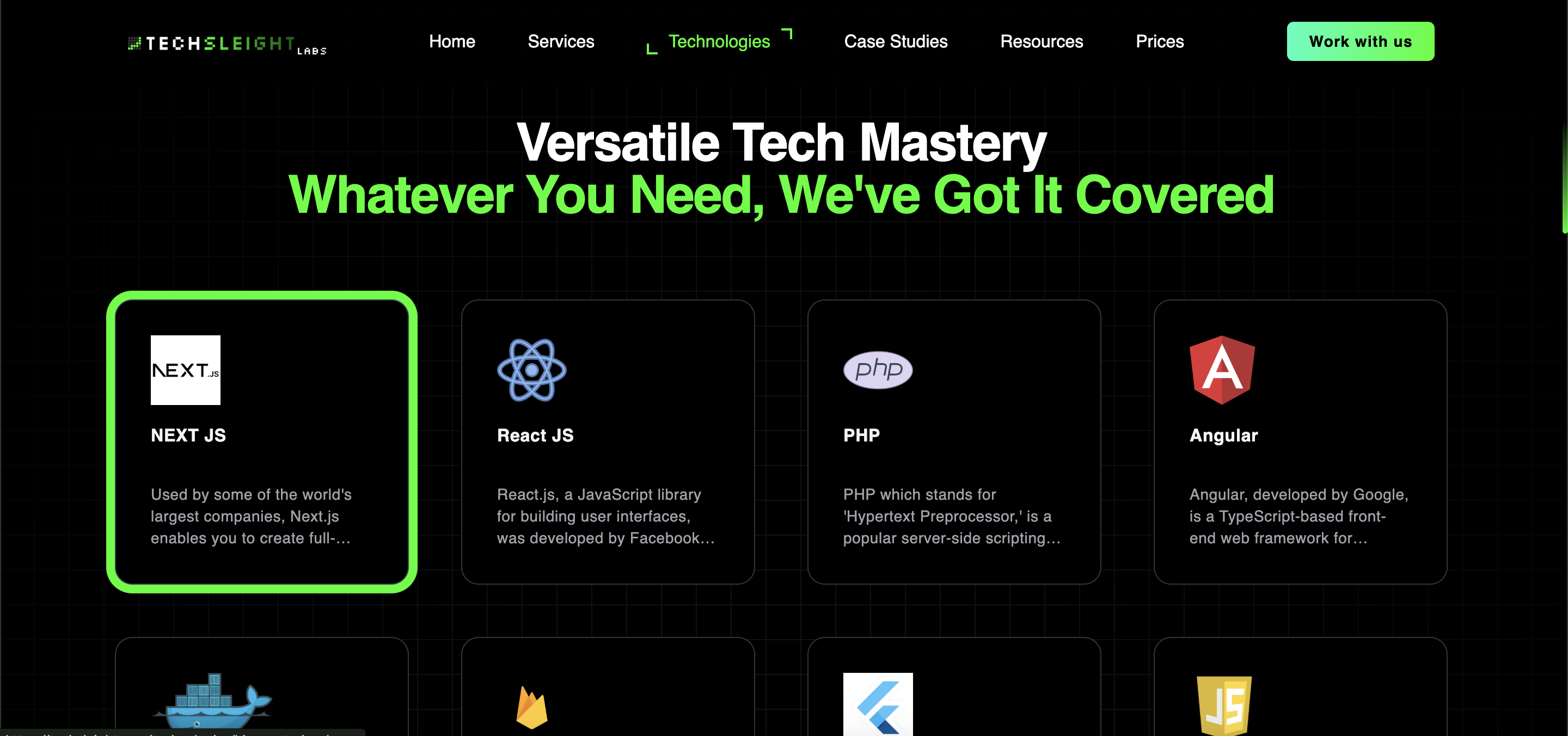 startup template